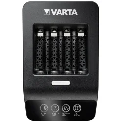 Cargador ultra rápido LCD Varta de pilas recargables AA, AAA Ni-Mh con 4 Pilas AA 2100mah