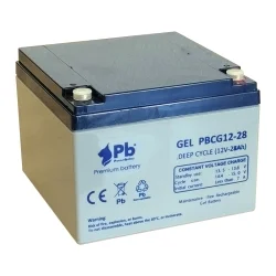 Batería de Plomo-Ácido GEL 12V 28Ah