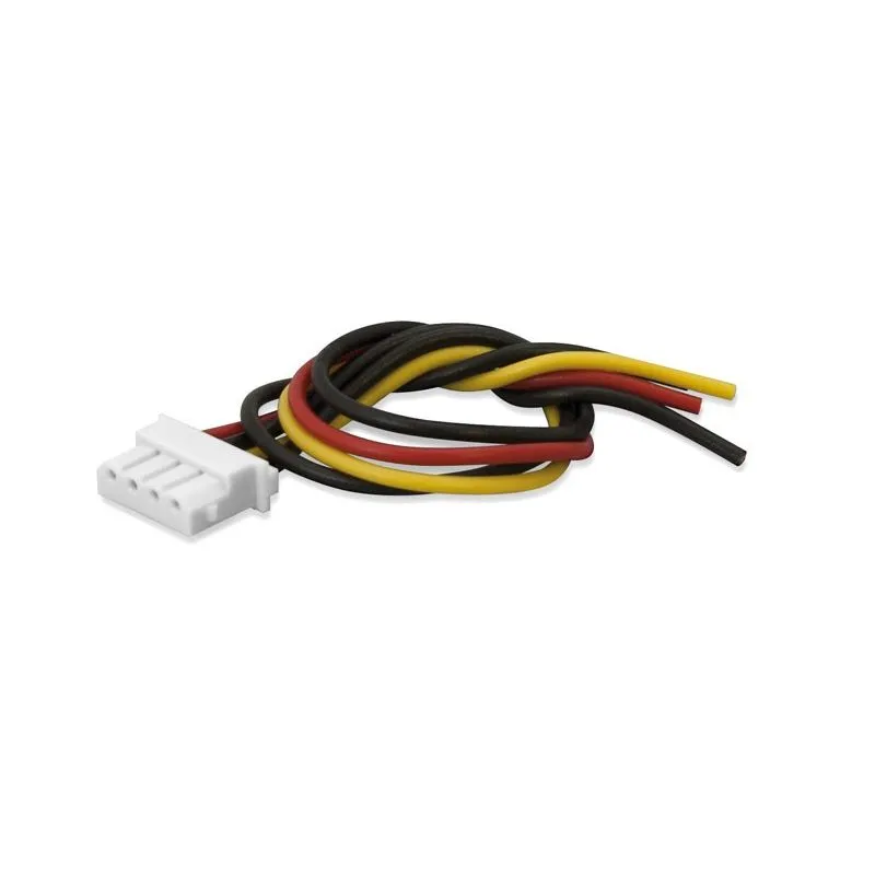 Conector Molex hembra 4 pines y cables