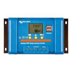 Regulador de Carga Victron BlueSolar PWM-LCD & USB 12/24V 30A