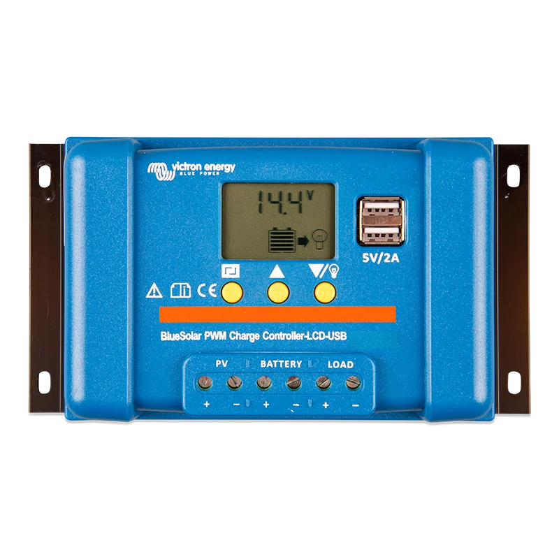 Regulador de Carga Victron BlueSolar PWM-LCD & USB 12/24V 30A