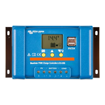 Regulador de Carga Victron BlueSolar PWM-LCD & USB 12/24V 30A