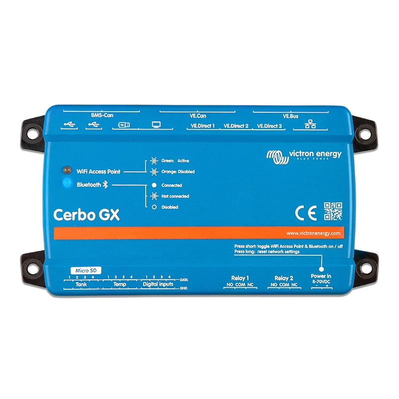 Sistema de monitorización Victron Cerbo GX