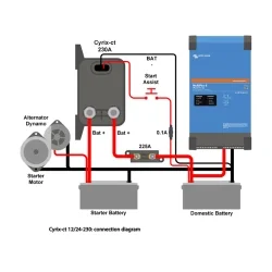 Combinador de Baterías Victron Cyrix-ct 12/24V 230A Intelligent Combiner