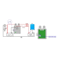 Combinador de Baterías Victron Cyrix-i 12/24V 400A Intelligent Combiner