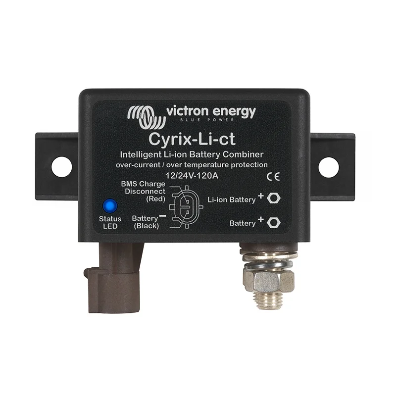 Combinador de Baterías Victron Cyrix-Li-ct 12/24 120V Intelligent Combiner