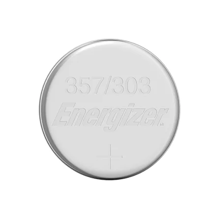 Pilas de Botón Óxido de Plata Energizer 357 303 (1 Unidad) SR1154SW | SR1154W | SR44 | 357 | 303