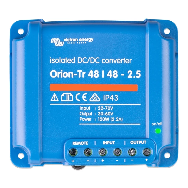 Convertidor DC-DC Aislado Victron Orion-Tr 48-48 2.5A (120W)