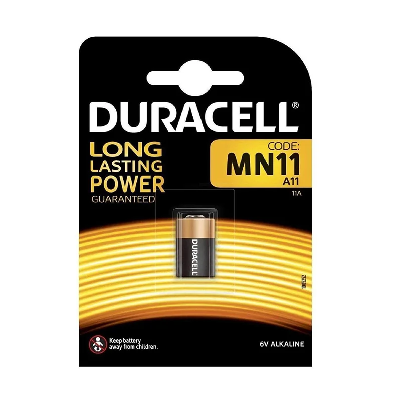 Pilas Alcalinas Duracell MN11 Long Lasting Power (1 Unidad)