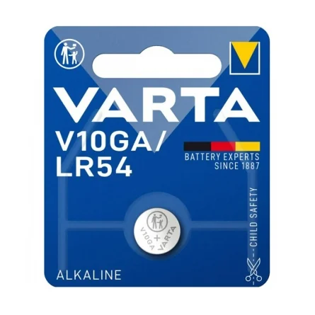 Pilas de Botón Alcalinas Varta V10GA LR54 (1 Unidad)