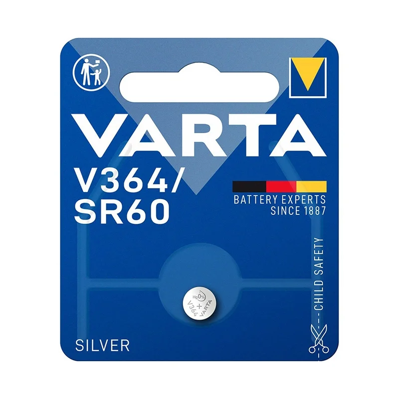 Pilas de Botón Óxido de Plata Varta V364 SR60 (1 unidad)