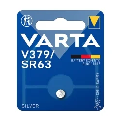 Pilas de Botón Óxido de Plata Varta V379 SR63 (1 Unidad)