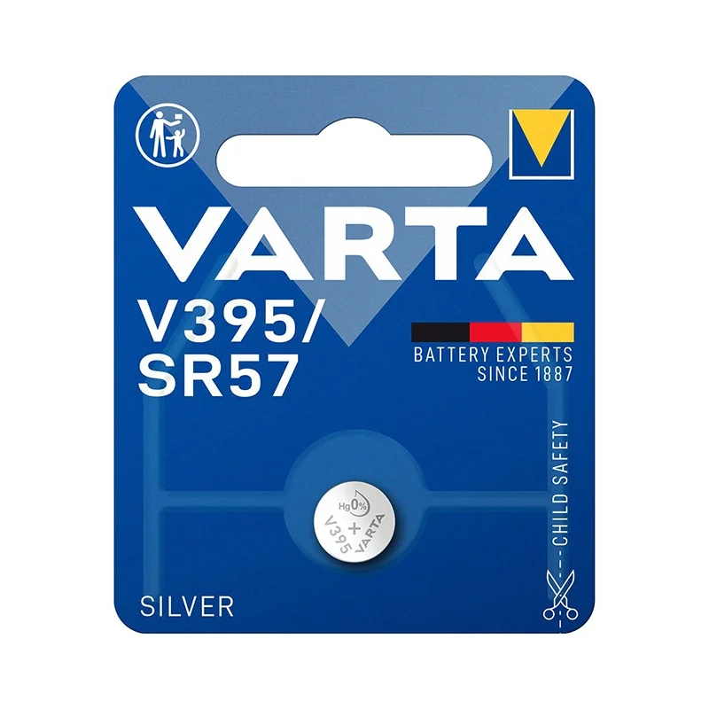 Pilas de Botón Óxido de Plata Varta V395 SR57 (1 Unidad)