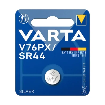 Pilas de Botón Óxido de Plata Varta V76PX SR44 (1 unidad)