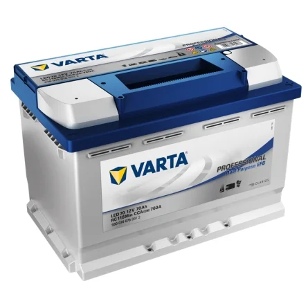 Batería Varta LED70 70Ah Professional Dual Purpose EFB