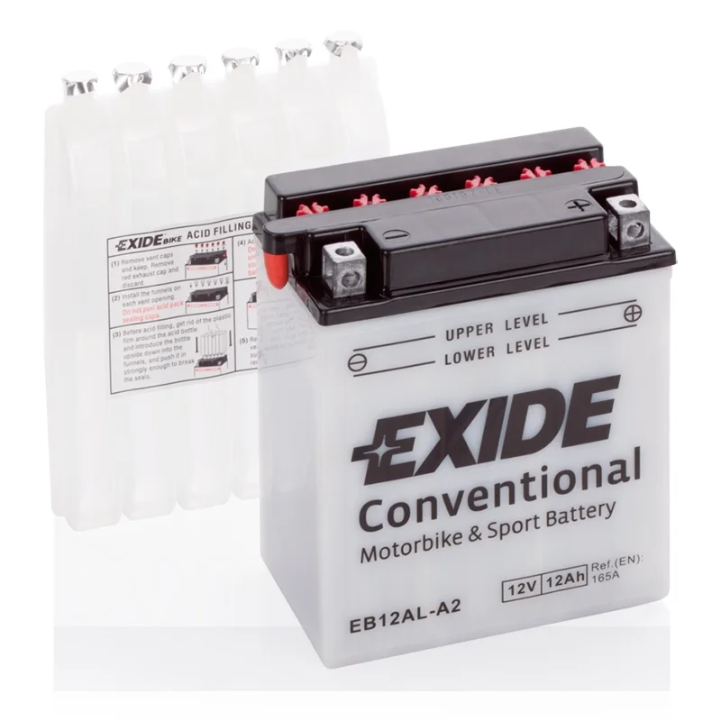 Batería de Arranque de Moto Exide Conventional EB12AL-A2