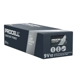 Pilas Alcalinas Procell 9V 6LR61 Constant Power (10 Unidades)