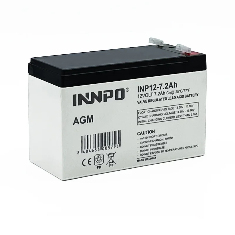 Batería Plomo AGM 12V 7.2Ah