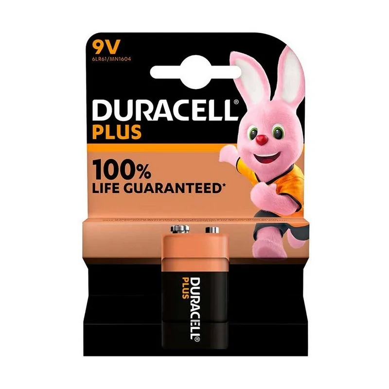 Duracell 9V 6LR61 Plus Power