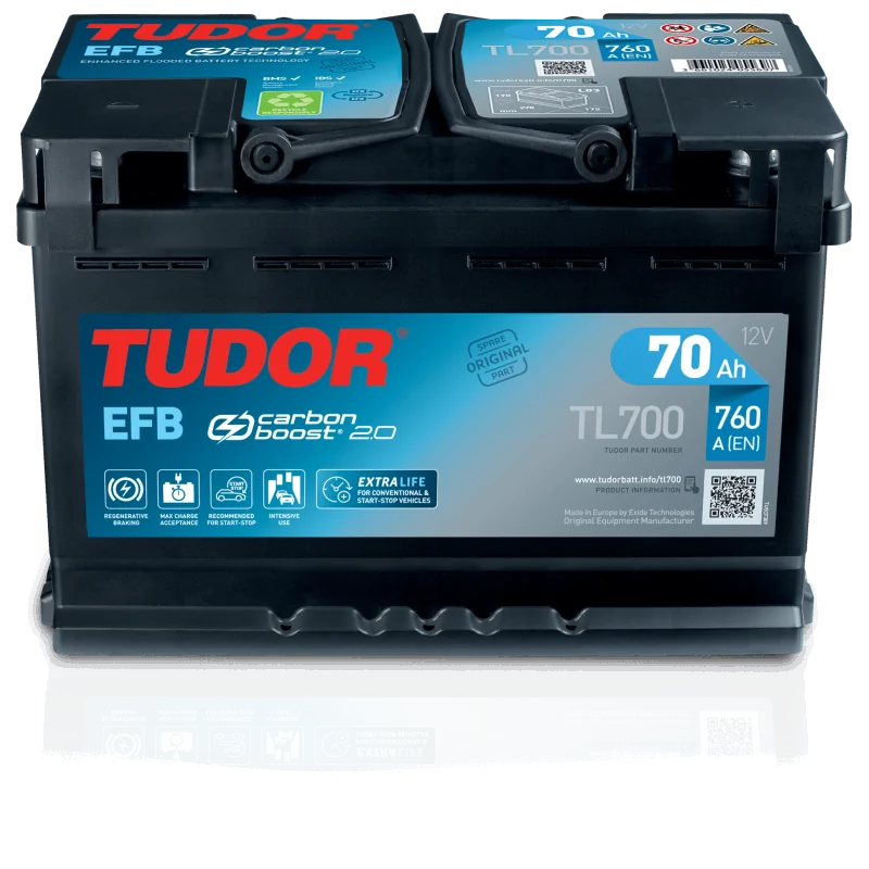 Batería Tudor EFB TL700