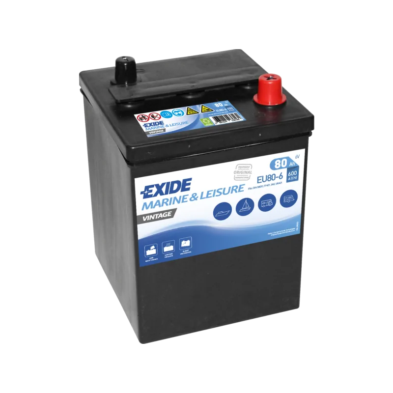 Exide EU80-6 80Ah 6V