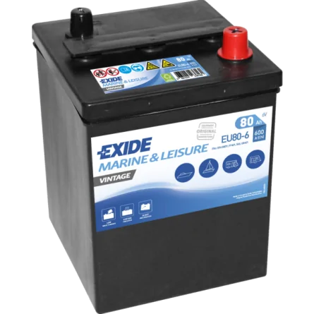 Exide EU80-6 80Ah 6V