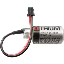 Batería Litio ER3V (Pila + Conector) PLC 3.6V 1200mAh