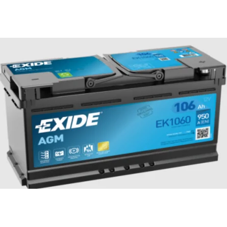 Exide Start Stop AGM EK1050