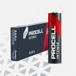 Pilas Alcalinas Procell AAA Intense (10 Unidades)