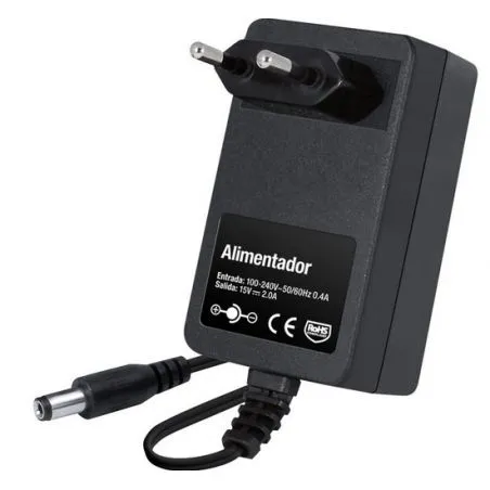 Fuente alimentación adaptador 15V 2A